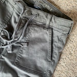 AE cargo high waisted jeggings